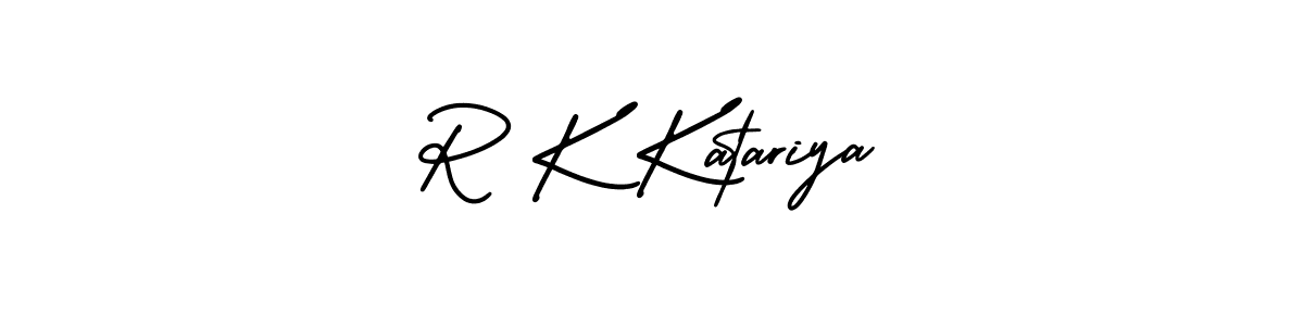 Also we have R K Katariya name is the best signature style. Create professional handwritten signature collection using AmerikaSignatureDemo-Regular autograph style. R K Katariya signature style 3 images and pictures png