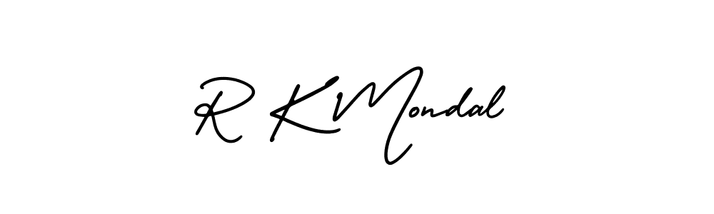 Make a short R K Mondal signature style. Manage your documents anywhere anytime using AmerikaSignatureDemo-Regular. Create and add eSignatures, submit forms, share and send files easily. R K Mondal signature style 3 images and pictures png