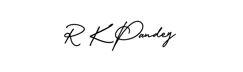 How to make R K Pandey signature? AmerikaSignatureDemo-Regular is a professional autograph style. Create handwritten signature for R K Pandey name. R K Pandey signature style 3 images and pictures png