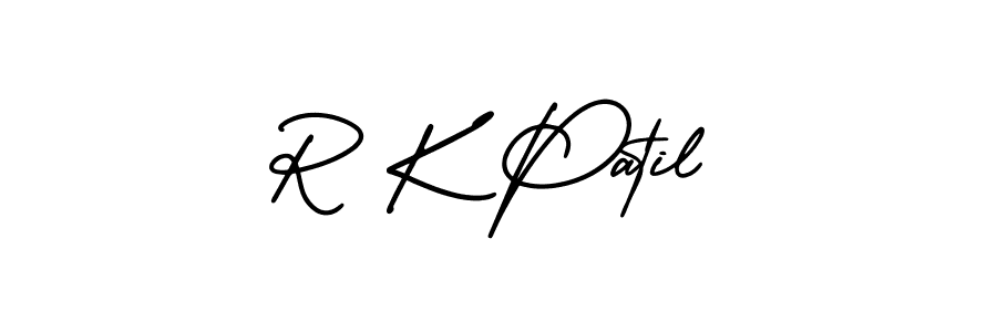 How to make R K Patil signature? AmerikaSignatureDemo-Regular is a professional autograph style. Create handwritten signature for R K Patil name. R K Patil signature style 3 images and pictures png
