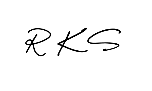 How to Draw R K S signature style? AmerikaSignatureDemo-Regular is a latest design signature styles for name R K S. R K S signature style 3 images and pictures png