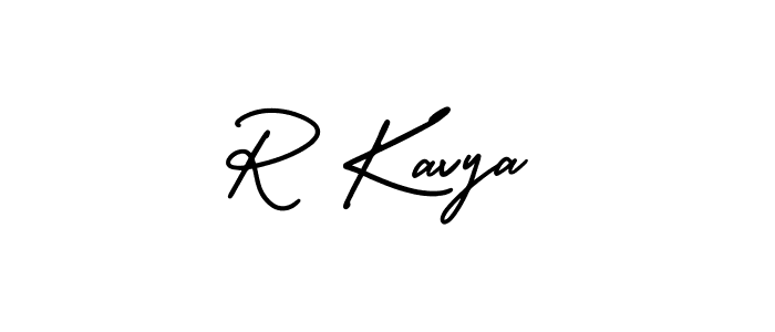 Make a beautiful signature design for name R Kavya. Use this online signature maker to create a handwritten signature for free. R Kavya signature style 3 images and pictures png