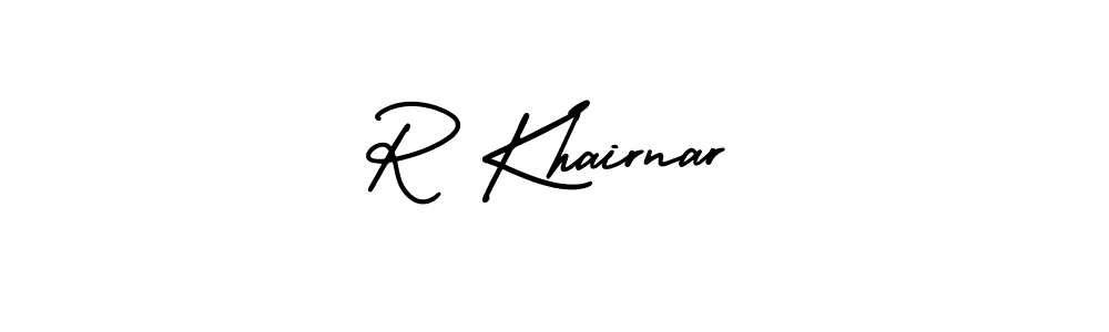 You can use this online signature creator to create a handwritten signature for the name R Khairnar. This is the best online autograph maker. R Khairnar signature style 3 images and pictures png