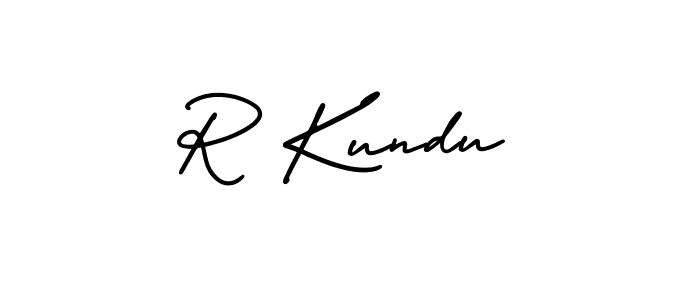 AmerikaSignatureDemo-Regular is a professional signature style that is perfect for those who want to add a touch of class to their signature. It is also a great choice for those who want to make their signature more unique. Get R Kundu name to fancy signature for free. R Kundu signature style 3 images and pictures png