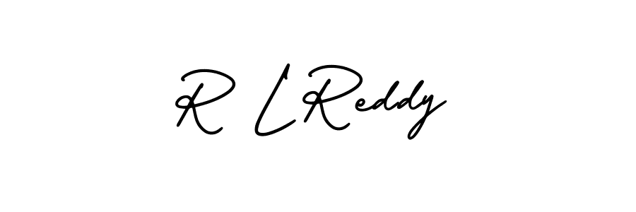 Best and Professional Signature Style for R L Reddy. AmerikaSignatureDemo-Regular Best Signature Style Collection. R L Reddy signature style 3 images and pictures png