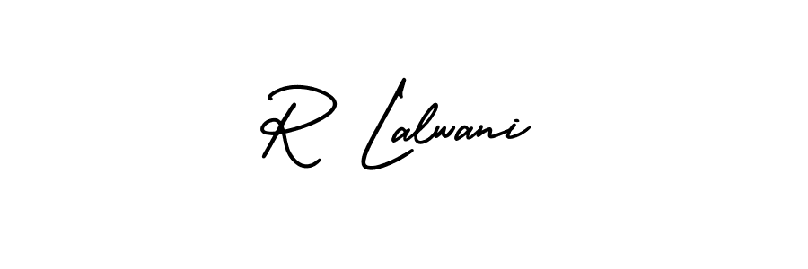 Check out images of Autograph of R Lalwani name. Actor R Lalwani Signature Style. AmerikaSignatureDemo-Regular is a professional sign style online. R Lalwani signature style 3 images and pictures png