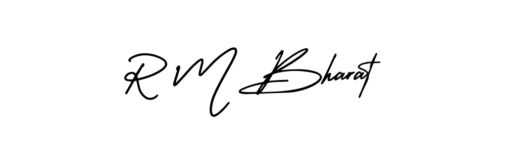 Check out images of Autograph of R M Bharat name. Actor R M Bharat Signature Style. AmerikaSignatureDemo-Regular is a professional sign style online. R M Bharat signature style 3 images and pictures png