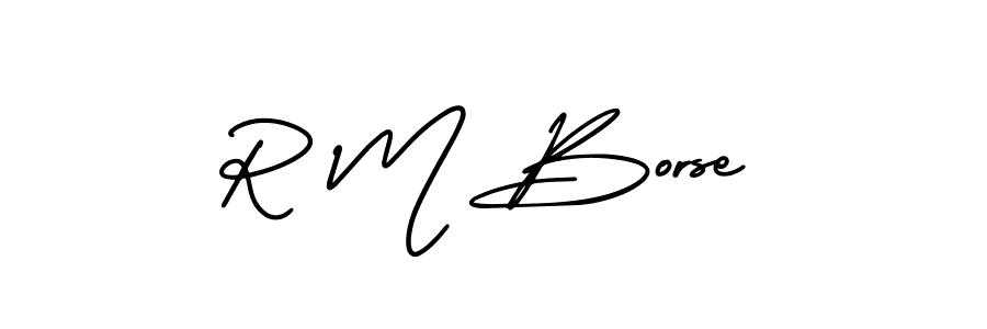 You can use this online signature creator to create a handwritten signature for the name R M Borse. This is the best online autograph maker. R M Borse signature style 3 images and pictures png