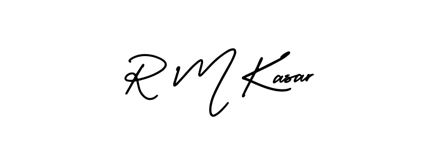 Also we have R M Kasar name is the best signature style. Create professional handwritten signature collection using AmerikaSignatureDemo-Regular autograph style. R M Kasar signature style 3 images and pictures png