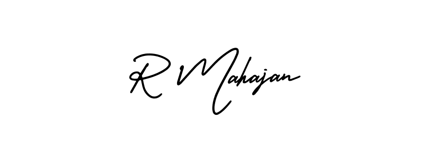 You can use this online signature creator to create a handwritten signature for the name R Mahajan. This is the best online autograph maker. R Mahajan signature style 3 images and pictures png