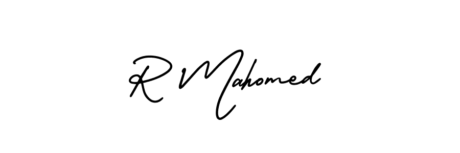 Once you've used our free online signature maker to create your best signature AmerikaSignatureDemo-Regular style, it's time to enjoy all of the benefits that R Mahomed name signing documents. R Mahomed signature style 3 images and pictures png