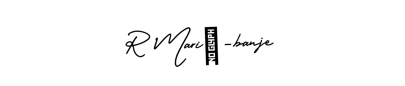 Here are the top 10 professional signature styles for the name R Marić-banje. These are the best autograph styles you can use for your name. R Marić-banje signature style 3 images and pictures png