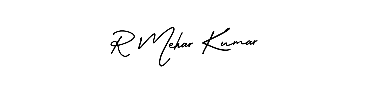 See photos of R Mehar Kumar official signature by Spectra . Check more albums & portfolios. Read reviews & check more about AmerikaSignatureDemo-Regular font. R Mehar Kumar signature style 3 images and pictures png
