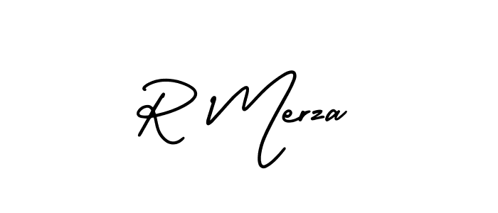 Best and Professional Signature Style for R Merza. AmerikaSignatureDemo-Regular Best Signature Style Collection. R Merza signature style 3 images and pictures png