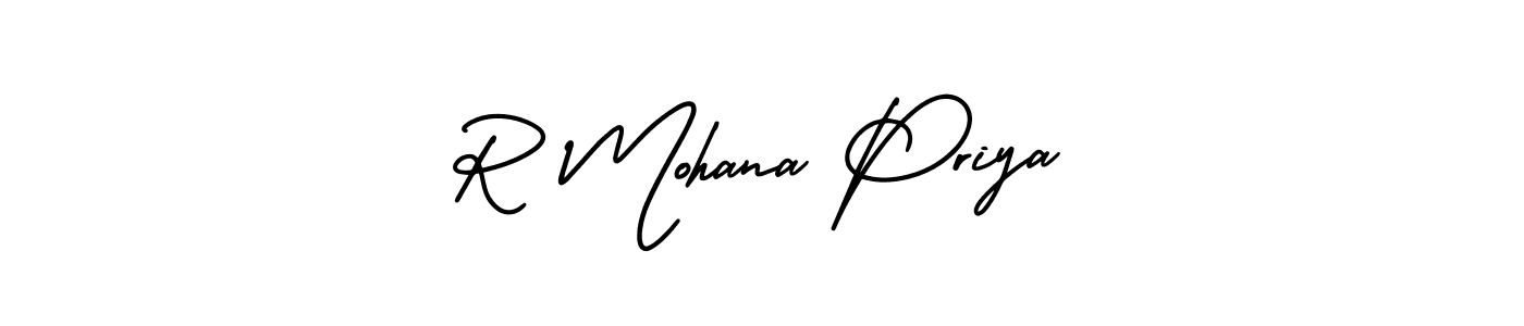 See photos of R Mohana Priya official signature by Spectra . Check more albums & portfolios. Read reviews & check more about AmerikaSignatureDemo-Regular font. R Mohana Priya signature style 3 images and pictures png