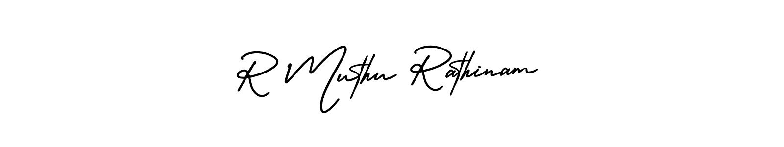 Also You can easily find your signature by using the search form. We will create R Muthu Rathinam name handwritten signature images for you free of cost using AmerikaSignatureDemo-Regular sign style. R Muthu Rathinam signature style 3 images and pictures png