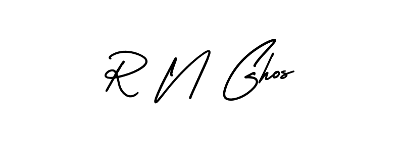 Check out images of Autograph of R N Ghos name. Actor R N Ghos Signature Style. AmerikaSignatureDemo-Regular is a professional sign style online. R N Ghos signature style 3 images and pictures png