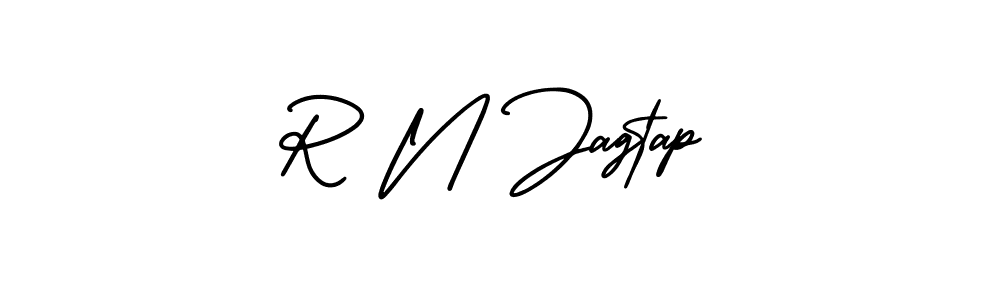 Also we have R N Jagtap name is the best signature style. Create professional handwritten signature collection using AmerikaSignatureDemo-Regular autograph style. R N Jagtap signature style 3 images and pictures png