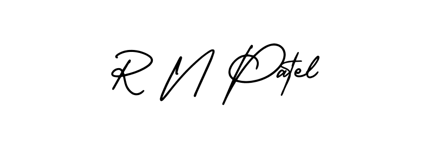 Also we have R N Patel name is the best signature style. Create professional handwritten signature collection using AmerikaSignatureDemo-Regular autograph style. R N Patel signature style 3 images and pictures png