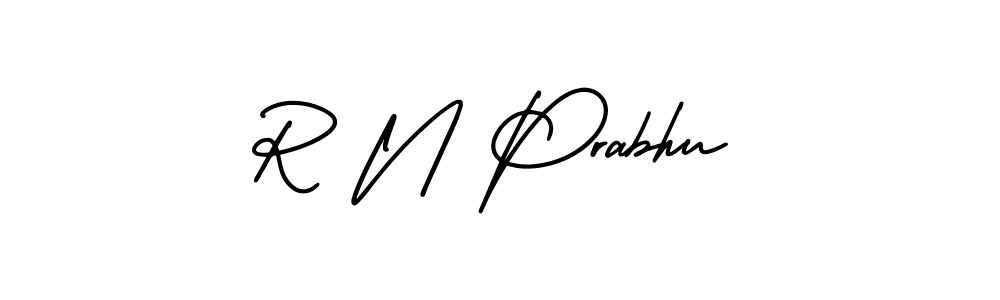 Also You can easily find your signature by using the search form. We will create R N Prabhu name handwritten signature images for you free of cost using AmerikaSignatureDemo-Regular sign style. R N Prabhu signature style 3 images and pictures png