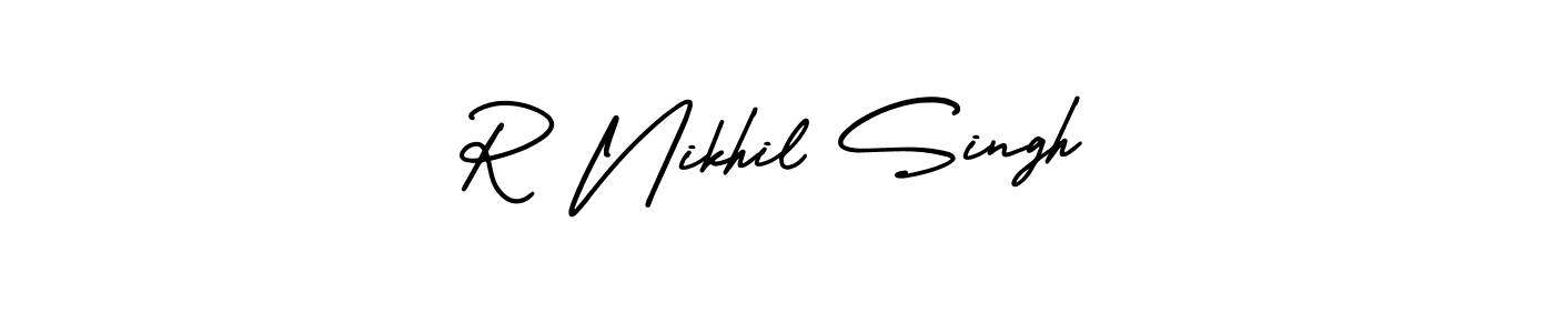You can use this online signature creator to create a handwritten signature for the name R Nikhil Singh. This is the best online autograph maker. R Nikhil Singh signature style 3 images and pictures png