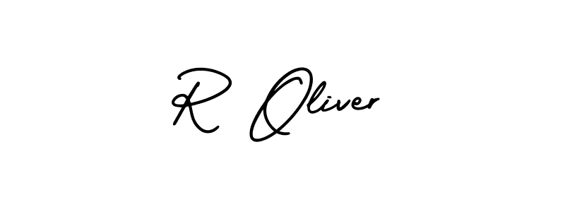 This is the best signature style for the R Oliver name. Also you like these signature font (AmerikaSignatureDemo-Regular). Mix name signature. R Oliver signature style 3 images and pictures png