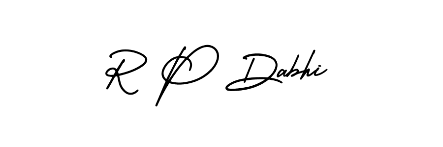 You can use this online signature creator to create a handwritten signature for the name R P Dabhi. This is the best online autograph maker. R P Dabhi signature style 3 images and pictures png