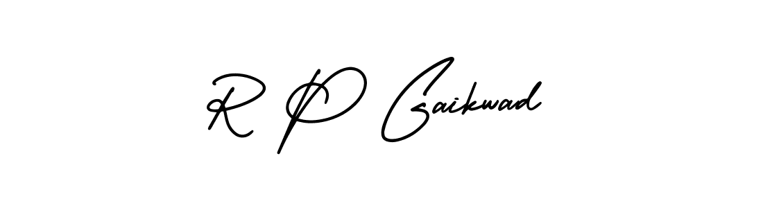 Best and Professional Signature Style for R P Gaikwad. AmerikaSignatureDemo-Regular Best Signature Style Collection. R P Gaikwad signature style 3 images and pictures png