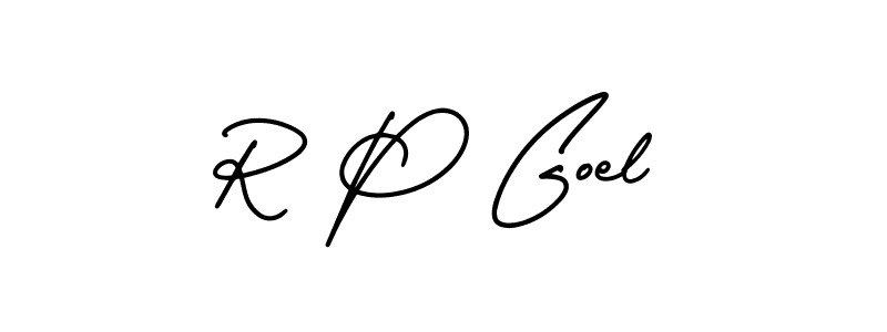 You can use this online signature creator to create a handwritten signature for the name R P Goel. This is the best online autograph maker. R P Goel signature style 3 images and pictures png