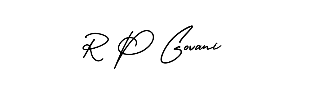 Here are the top 10 professional signature styles for the name R P Govani. These are the best autograph styles you can use for your name. R P Govani signature style 3 images and pictures png