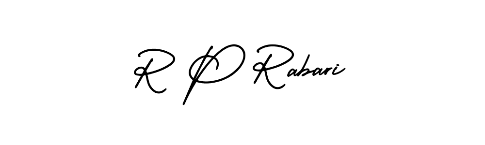 Make a short R P Rabari signature style. Manage your documents anywhere anytime using AmerikaSignatureDemo-Regular. Create and add eSignatures, submit forms, share and send files easily. R P Rabari signature style 3 images and pictures png