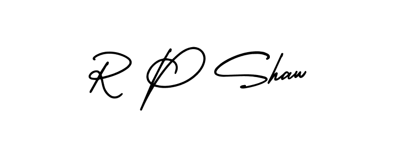 It looks lik you need a new signature style for name R P Shaw. Design unique handwritten (AmerikaSignatureDemo-Regular) signature with our free signature maker in just a few clicks. R P Shaw signature style 3 images and pictures png