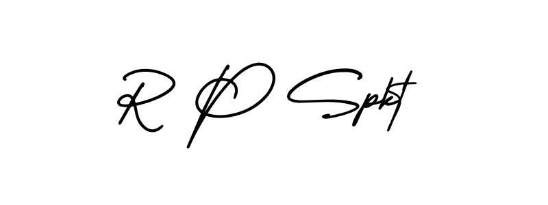 Also we have R P Spkt name is the best signature style. Create professional handwritten signature collection using AmerikaSignatureDemo-Regular autograph style. R P Spkt signature style 3 images and pictures png