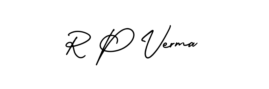 You can use this online signature creator to create a handwritten signature for the name R P Verma. This is the best online autograph maker. R P Verma signature style 3 images and pictures png