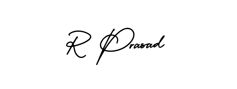 if you are searching for the best signature style for your name R Prasad. so please give up your signature search. here we have designed multiple signature styles  using AmerikaSignatureDemo-Regular. R Prasad signature style 3 images and pictures png