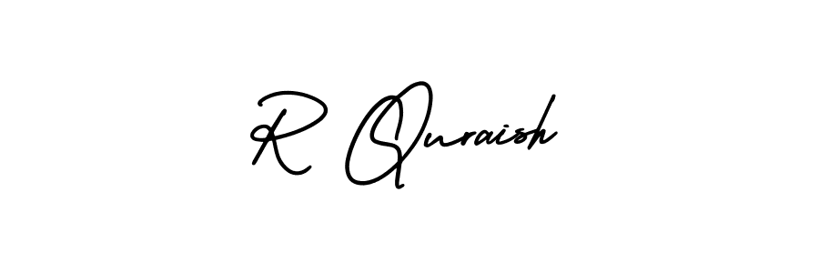 Also You can easily find your signature by using the search form. We will create R Quraish name handwritten signature images for you free of cost using AmerikaSignatureDemo-Regular sign style. R Quraish signature style 3 images and pictures png