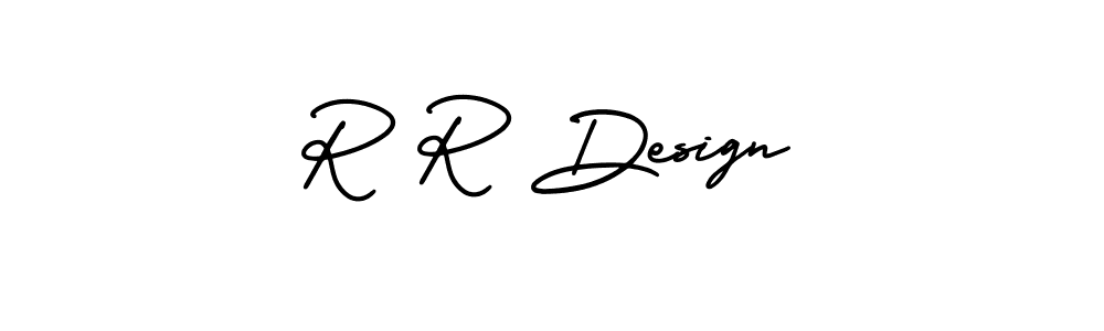 Also You can easily find your signature by using the search form. We will create R R Design name handwritten signature images for you free of cost using AmerikaSignatureDemo-Regular sign style. R R Design signature style 3 images and pictures png