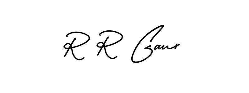 Make a short R R Gaur signature style. Manage your documents anywhere anytime using AmerikaSignatureDemo-Regular. Create and add eSignatures, submit forms, share and send files easily. R R Gaur signature style 3 images and pictures png