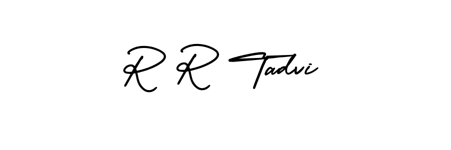 Best and Professional Signature Style for R R Tadvi. AmerikaSignatureDemo-Regular Best Signature Style Collection. R R Tadvi signature style 3 images and pictures png