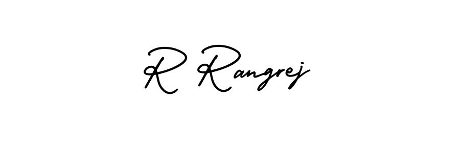 You can use this online signature creator to create a handwritten signature for the name R Rangrej. This is the best online autograph maker. R Rangrej signature style 3 images and pictures png