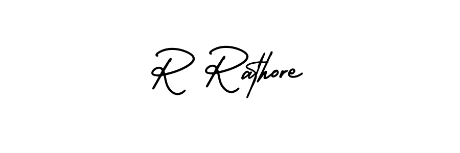 Make a short R Rathore signature style. Manage your documents anywhere anytime using AmerikaSignatureDemo-Regular. Create and add eSignatures, submit forms, share and send files easily. R Rathore signature style 3 images and pictures png