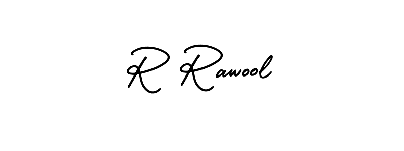 Once you've used our free online signature maker to create your best signature AmerikaSignatureDemo-Regular style, it's time to enjoy all of the benefits that R Rawool name signing documents. R Rawool signature style 3 images and pictures png