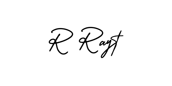 Also we have R Rayt name is the best signature style. Create professional handwritten signature collection using AmerikaSignatureDemo-Regular autograph style. R Rayt signature style 3 images and pictures png