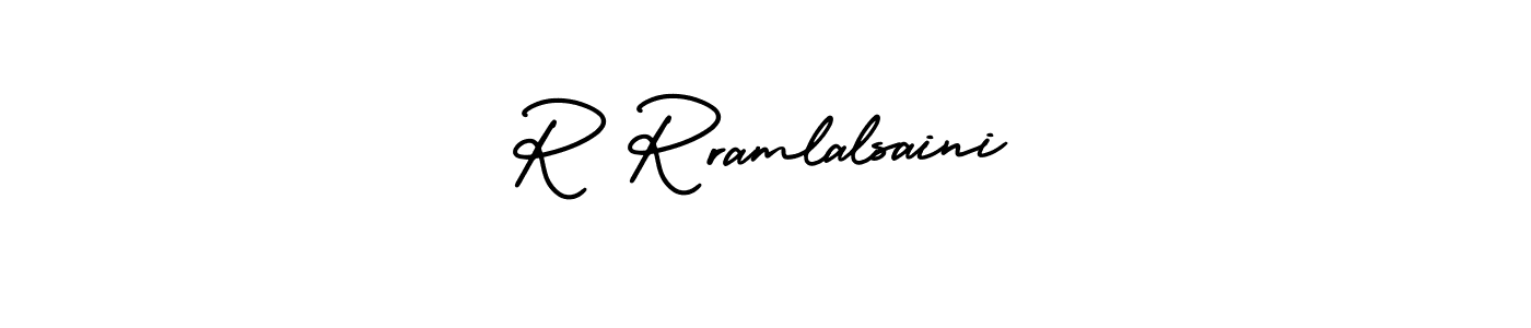 Check out images of Autograph of R Rramlalsaini name. Actor R Rramlalsaini Signature Style. AmerikaSignatureDemo-Regular is a professional sign style online. R Rramlalsaini signature style 3 images and pictures png