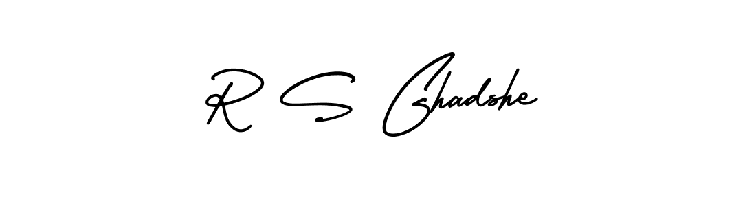 Also You can easily find your signature by using the search form. We will create R S Ghadshe name handwritten signature images for you free of cost using AmerikaSignatureDemo-Regular sign style. R S Ghadshe signature style 3 images and pictures png