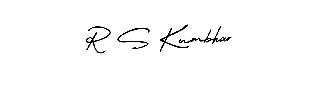 Also You can easily find your signature by using the search form. We will create R S Kumbhar name handwritten signature images for you free of cost using AmerikaSignatureDemo-Regular sign style. R S Kumbhar signature style 3 images and pictures png