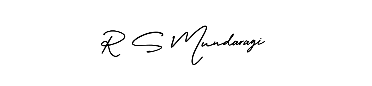 Also You can easily find your signature by using the search form. We will create R S Mundaragi name handwritten signature images for you free of cost using AmerikaSignatureDemo-Regular sign style. R S Mundaragi signature style 3 images and pictures png