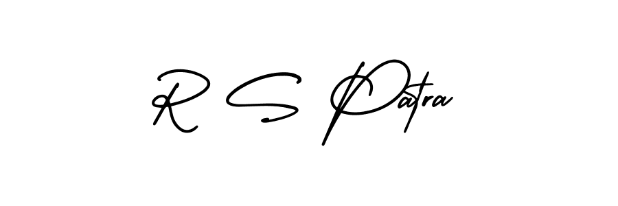 Create a beautiful signature design for name R S Patra. With this signature (AmerikaSignatureDemo-Regular) fonts, you can make a handwritten signature for free. R S Patra signature style 3 images and pictures png