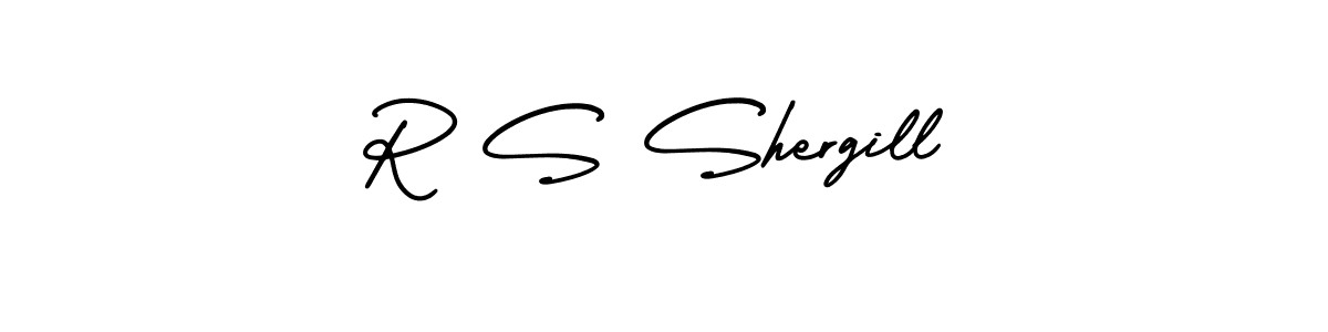 This is the best signature style for the R S Shergill name. Also you like these signature font (AmerikaSignatureDemo-Regular). Mix name signature. R S Shergill signature style 3 images and pictures png