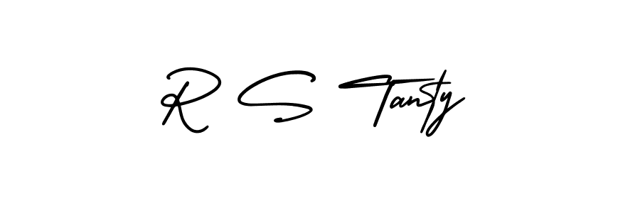 Check out images of Autograph of R S Tanty name. Actor R S Tanty Signature Style. AmerikaSignatureDemo-Regular is a professional sign style online. R S Tanty signature style 3 images and pictures png